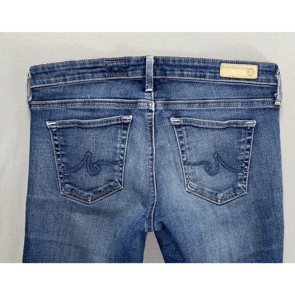 AG Vintage USA Made The Stilt Crop Cigarette Lightweight Stretch Denim Jeans. 27 - Picture 9 of 9